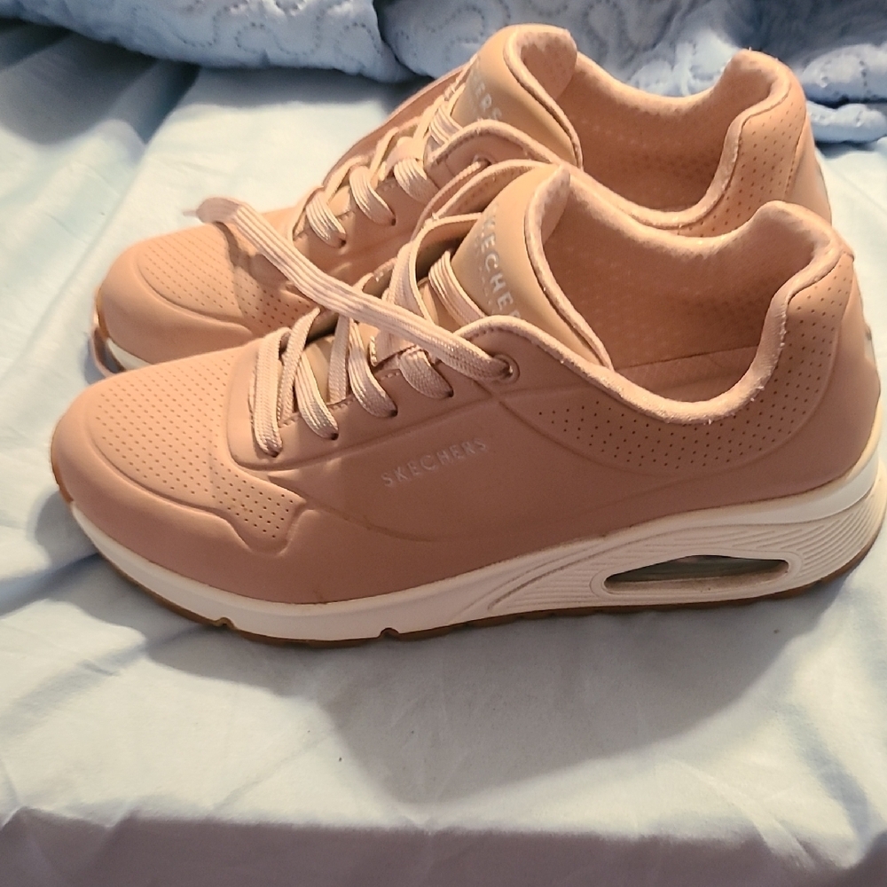 Skechers Women's Uno Blush Sneakers - Picture 5 of 10